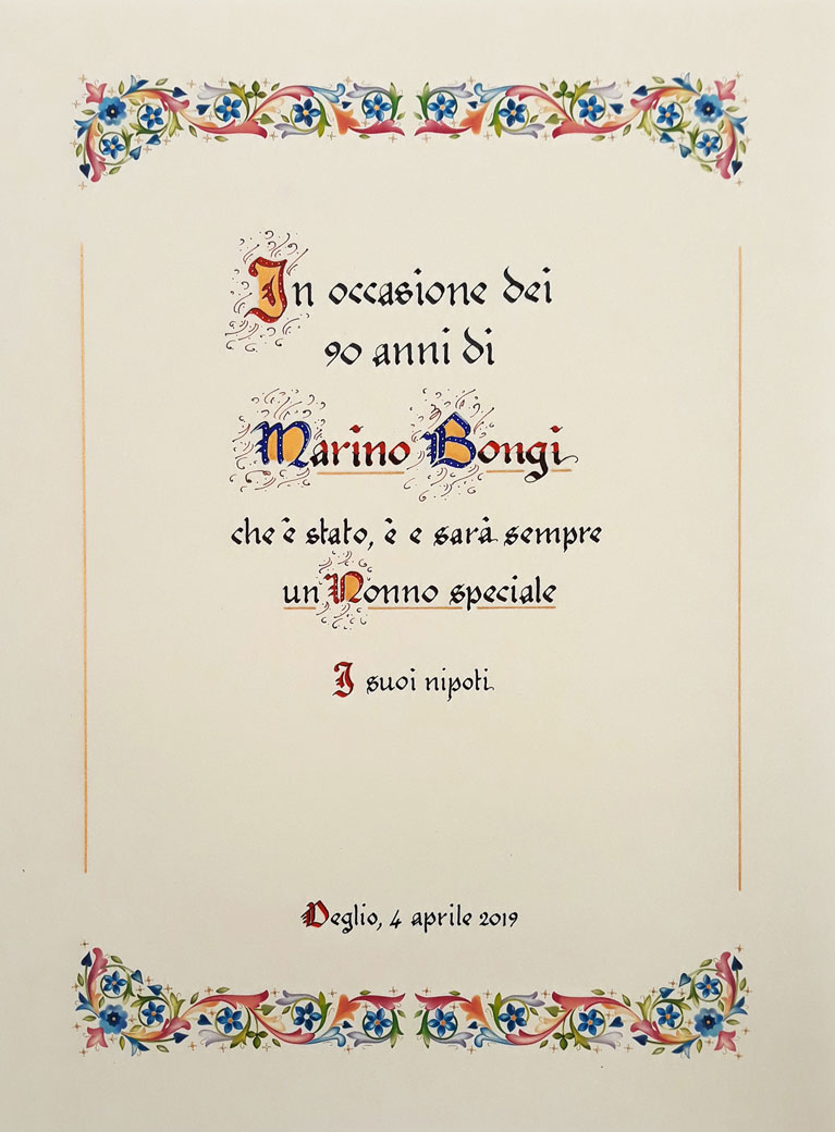 Pergamene Per Idee Regalo Poesie Dediche E Ringraziamenti